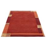 Tapis en laine Sola - Type A Laine / Rouge - Rouge - 40 x 60 cm