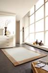 Wollen vloerkleed Sola typ A wol - beige/wit - Beige/wit - 80 x 200 cm