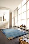 Tapis en laine Sola - Type A Laine - Bleu clair / Bleu foncé - Bleu clair / Bleu foncé - 80 x 300 cm