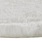 Tapis en fausse fourrure Alpa Polyester - Blanc - Blanc