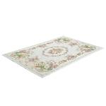 Laagpolig vloerkleed Flomi Florence textielmix - Beige - 240 x 340 cm