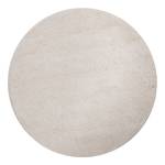 Tapis en laine Hadj rond 100 % laine vierge - Blanc - Diamètre : 250 cm