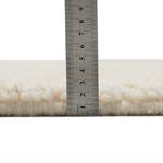 Tapis en laine Hadj 100 % laine vierge - Blanc - 200 x 250 cm