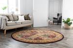 Tapis Gabiro 208 rond Polypropylène - Rouge - Diamètre : 240 cm