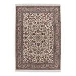 Wollen vloerkleed Benares Isfahan 100% scheerwol - Crème - 200 x 300 cm