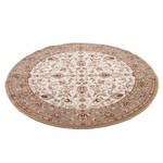 Wollen vloerkleed Dolna Rond 100% scheerwol - Beige - Diameter: 200 cm