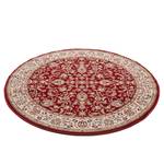 Wollen vloerkleed Dolna Rond 100% scheerwol - Rood - Diameter: 240 cm