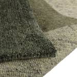 Wollen vloerkleed Dalas 100% scheerwol - Groen - 250 x 350 cm
