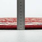 Wollen vloerkleed Dolna Rond 100% scheerwol - Rood - Diameter: 200 cm