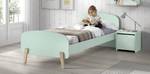 Kinderbett-Set Kiddy 3-teilig MDF - 90 x 200 cm - Mintgrün