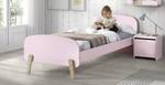 Kinderbett-Set Kiddy 3-teilig MDF - 90 x 200 cm - Rosa