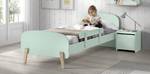 Kinderbed-set Kiddy 4-delig MDF - 90 x 200 cm - Mintgroen