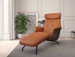 Chaise longue BLOMST Vera pelle Danbi: marrone castagno - Nero - Nocciolo