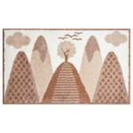 Tapis enfant Mountains Polyacrylique - Beige - 80 x 140 cm