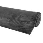 Tapis épais Loano Polyester - Anthracite - Noir / Anthracite - 60 x 120 cm