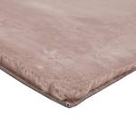 Hoogpolig vloerkleed Loano polyester - roze - Oud roze - 120 x 170 cm