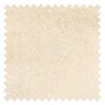 Polsterhocker Caleta Kunstfell Bahira: Creme