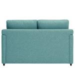 Schlafsofa Watergall mit Matratze Webstoff Lark: Petrol