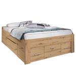 Bed Scala met 6 lades Eikenhoutlook Artisan - 160 x 200cm