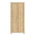 Armoire à portes battantes Diffou Imitation chêne de Riviera - Largeur : 80 cm