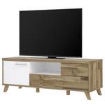 Mobile TV Rye Bianco / Effetto rovere