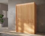 Armoire à portes battantes Bahan Duramen de hêtre massif - Largeur : 152 cm