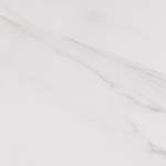 Salontafel Lazri 60 cm keramiek/metaal - witte marmeren look/wit