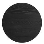 Bout de canapé TOMASSIE Plaqué bois véritable - Chêne noir