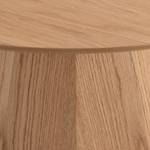 Table basse TOMASSIE Plaqué bois véritable - Chêne