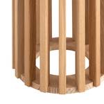 Bout de canapé MUCUOULA Plaqué bois véritable - Chêne - Diamètre : 40 cm
