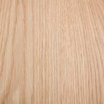 Table MUCUOULA Plaqué bois véritable - Chêne - Diamètre : 120 cm