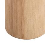 Bout de canapé Bourapil Plaqué bois véritable - Chêne noueux - Diamètre : 50 cm