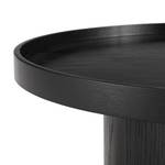 Tavolino da salotto Bourapil Impiallacciato in vero legno - Quercia nero