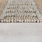 Tapis en jute Medina Jute / Laine - Gris - 120 x 170 cm