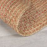 Juteteppich Capri Rund Jute - Orange - Durchmesser: 133 cm