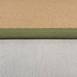 Tapis en jute Kira Jute / Polyester - Vert - 120 x 170 cm