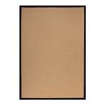 Tapis en jute Kira Jute / Polyester - Noir - 120 x 170 cm