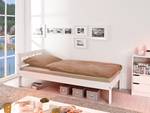 Houten bed Fana massief grenenhout - wit - 90 x 200cm