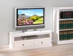 Tv-meubel Provence massief grenenhout - wit