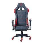 Sedia da ufficio Gaming Tessuto - Nero / rosso