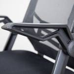 Chaise de bureau Jilli Tissu - Noir