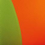 Bureaustoel Jessi geweven stof - Oranje/groen