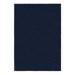 Hoogpolig vloerkleed Willner gerecycled polyester - wasbaar - Donkerblauw - 80 x 150 cm