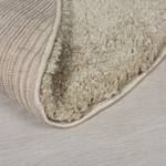 Hoogpolig vloerkleed Feather Soft Rond polypropeen - Beige