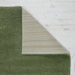 Tappeto a pelo lungo Feather Soft polipropilene - Verde oliva - 120 x 170 cm