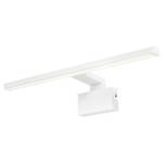 Éclairage de salle de bain LED Marlee Aluminium - 1 ampoule - Blanc