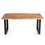 Table Ratopp Acacia - Métal - 240 x 110 cm - Largeur : 240 cm - Forme en U