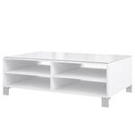 Table basse Shearles Verre - Blanc