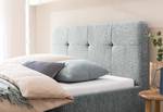 Letto imbottito Smart Tessuto Gleni: grigio chiaro - 180 x 200cm