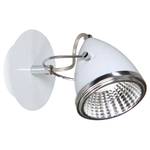 Wandlamp Oliver chroom/ijzer - 1 lichtbron - Wit